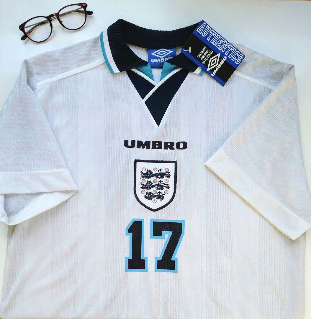 タグ付き未使用【UMBRO】イングランド代表96（H）#17 McMANAMAN