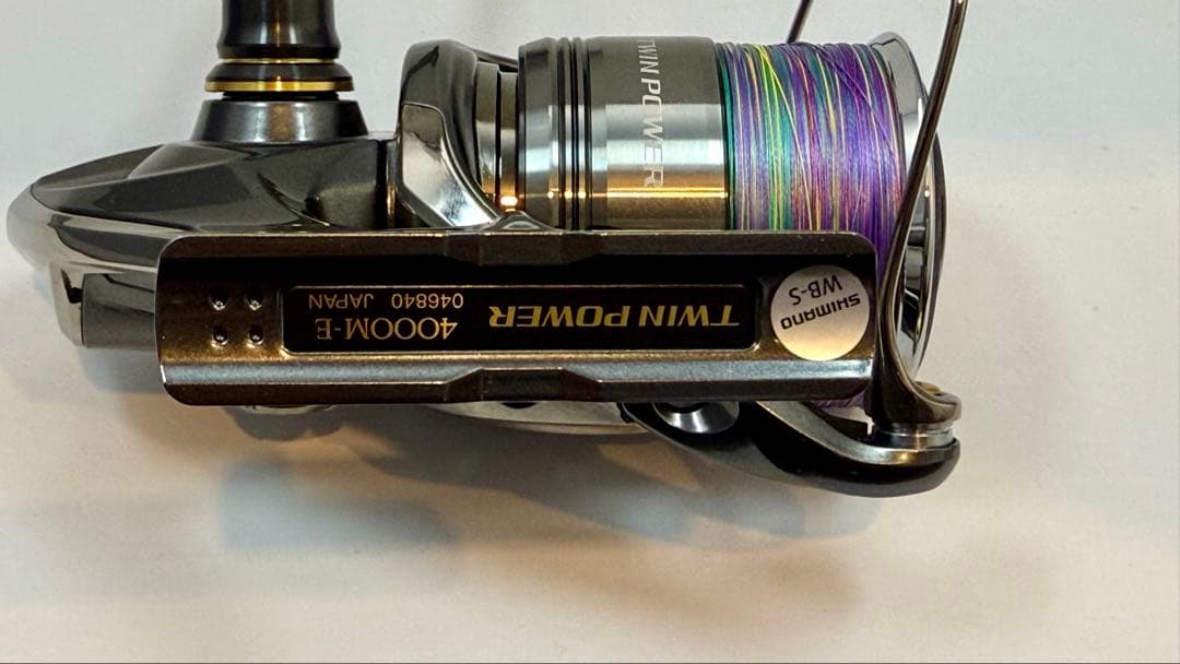 シマノ 24ツインパワー 4000M 新品PEライン付き