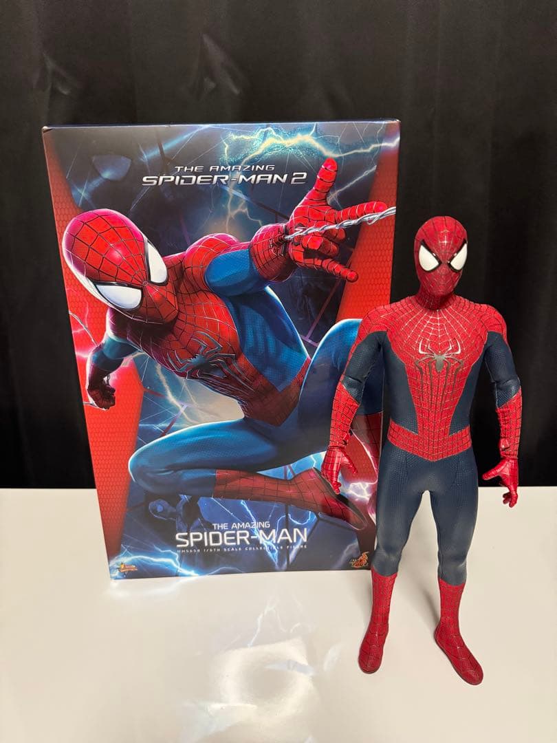 ホットトイズ　アメイジング・スパイダーマン2 素体交換　アイパーツ交換　リメイク