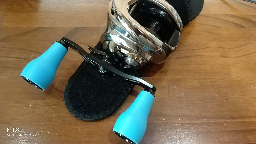 ハンドメイドノブ　TPU樹脂製タイプBM　スカイブルー　2個1セット