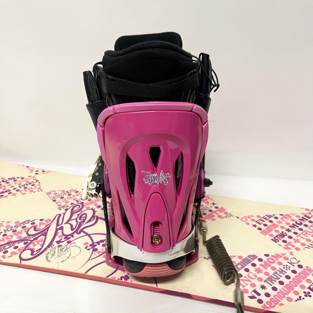 K2 レディース スノボセット　女性用　スノーボード　ビンディング　ブーツ　美品
