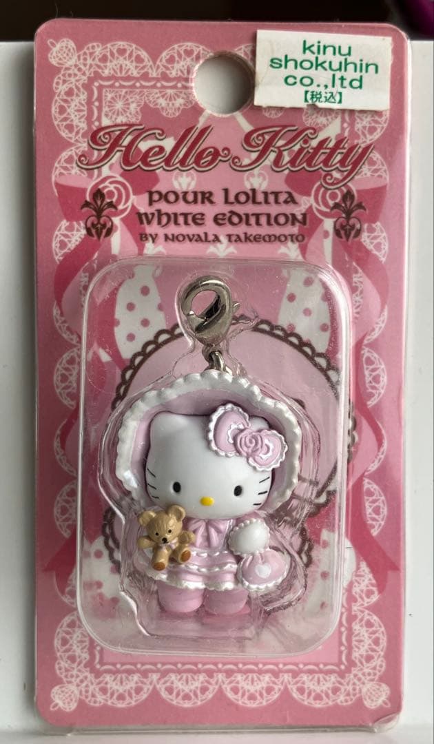 【極美品】限定/原宿購入/ロリータ　キティ　ストラップ　のばら