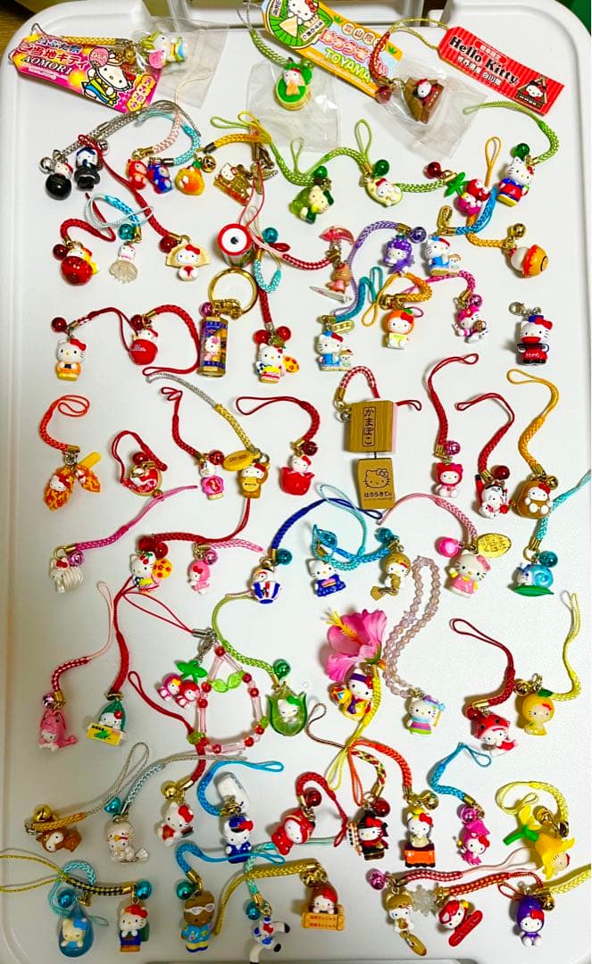ハローキティ ストラップ セット 多数　ご当地　キティ　根付