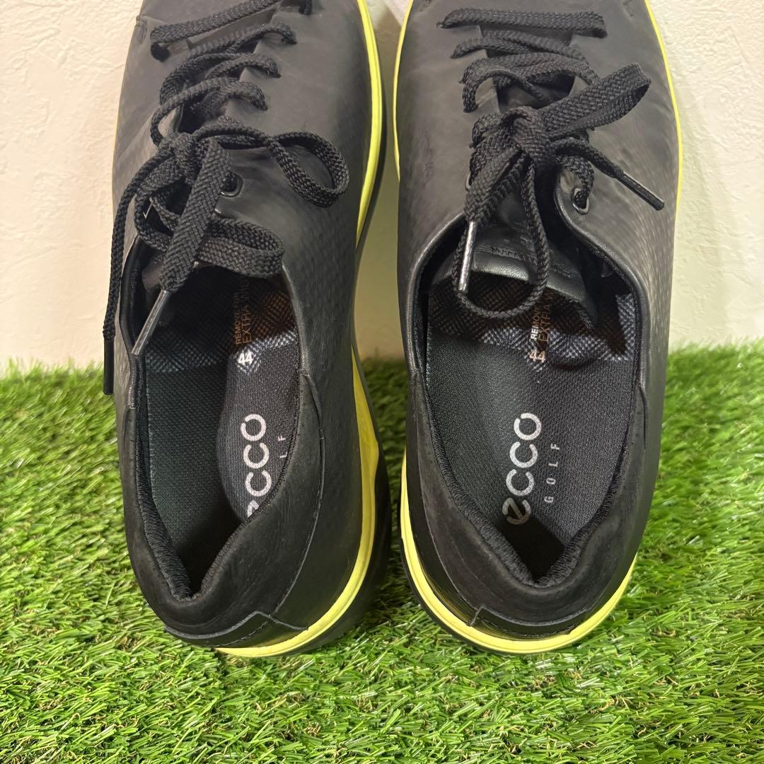 【ECCO GOLF】スパイクレスゴルフシューズ　ブラック　FLUIDFORM