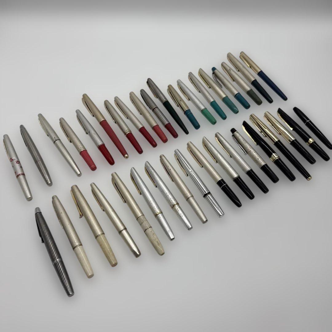 o*f様 まとめ売り　多色万年筆セット ３７本　ペン先金属多数