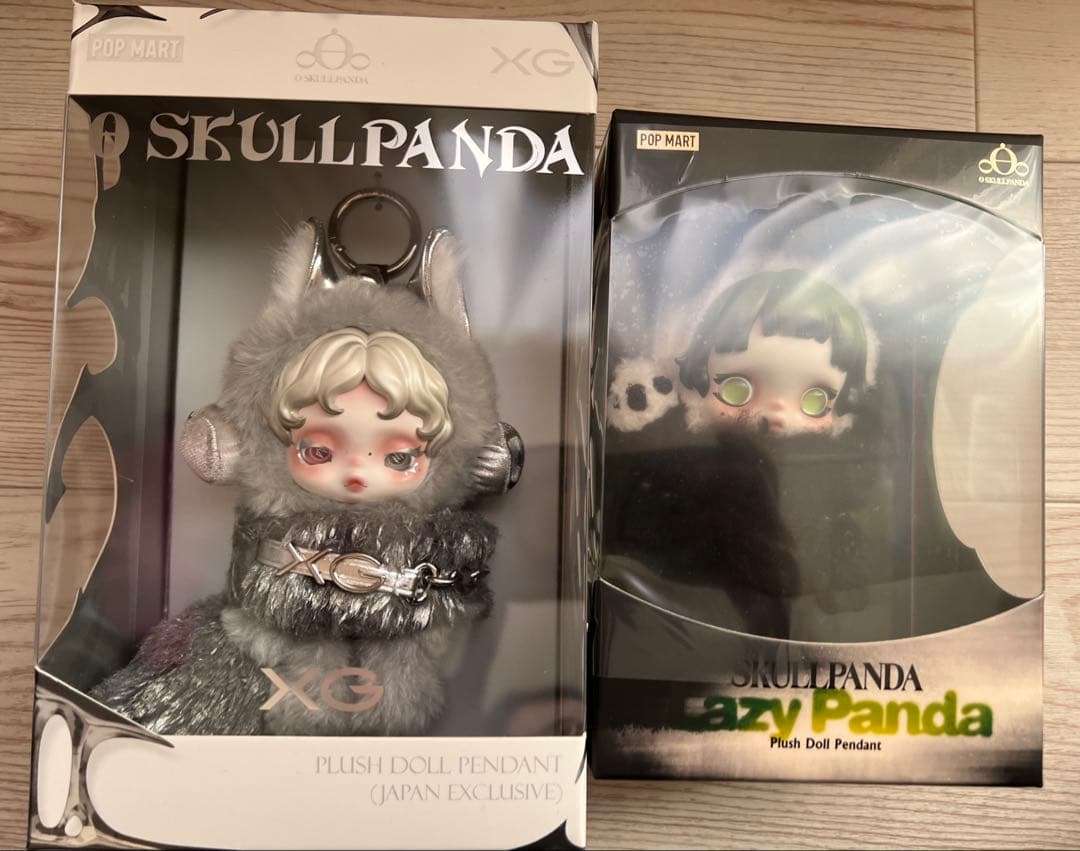POPMARTスカルパンダ XG Lazy Panda ２点セット