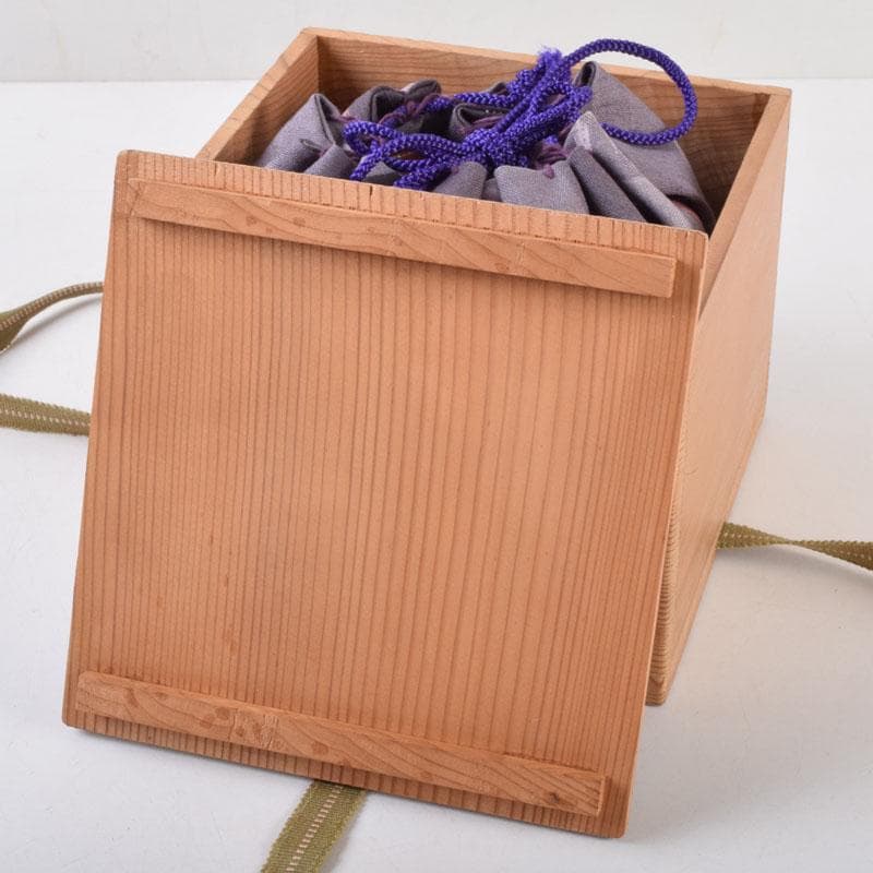 茶道具　人間国宝　鈴木蔵作　鼠志野　茶碗　仕覆付　共箱　M　R9199