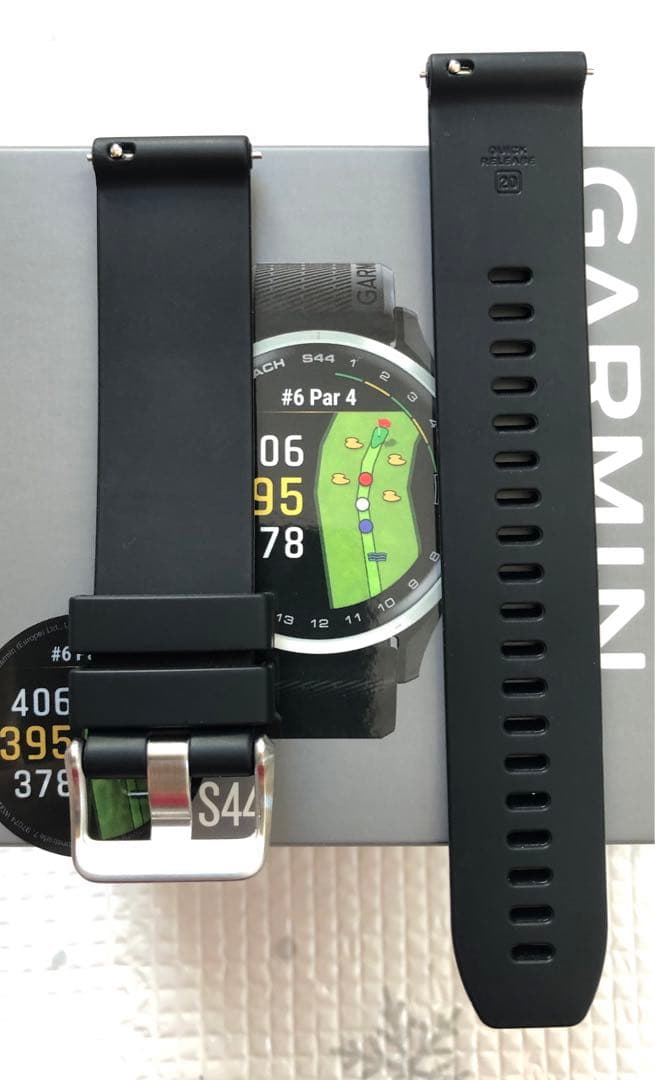 【超美品】GARMIN Approach S44 ゴルフGPSナビ ブラック
