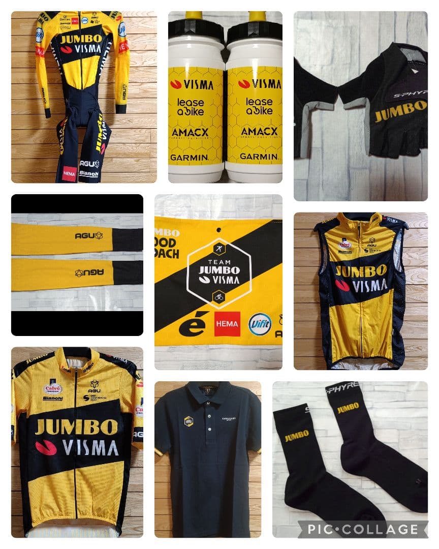 支給品　Lotto Jumbo　ロードスーツ　オランダナショナルチャンピオン