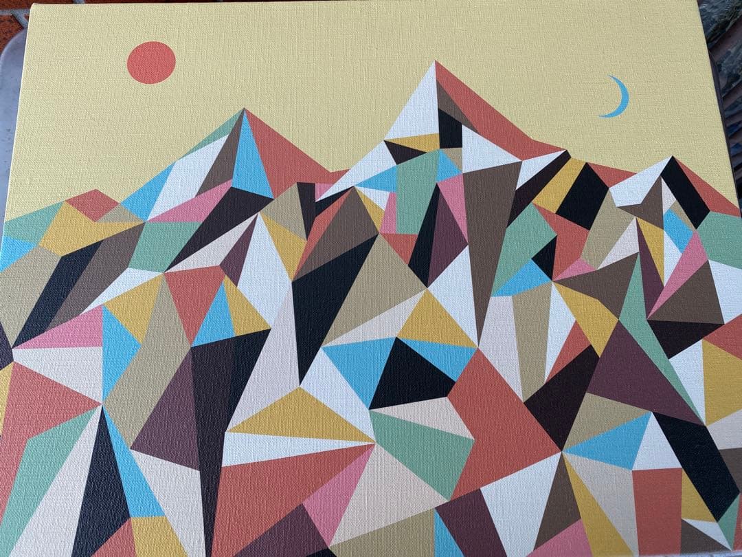 ジェリー鵜飼 キャンバスアート スマイルビレッジ#5