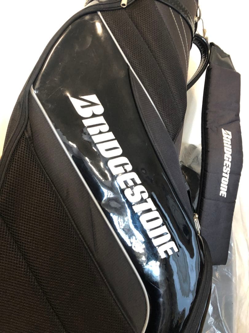 【送料込み】美品　ブリヂストン　キャディバッグ　軽量　ゴルフバッグ