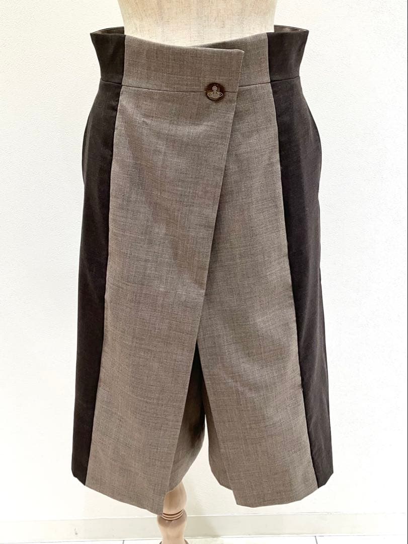 Vivienne Westwood ワイドガウチョパンツ キュロット 切り返し