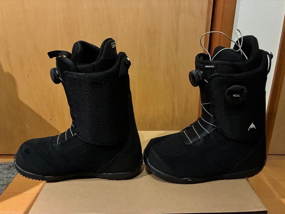 【使用少】BURTON SWATH BOA ブーツ ブラック 27.0cm