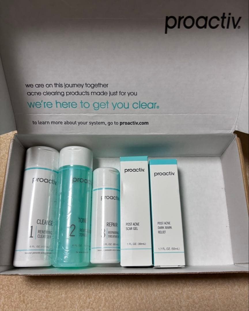 プロアクティブ　アメリカ製品　３ヶ月分トータルケアセット　９０日分