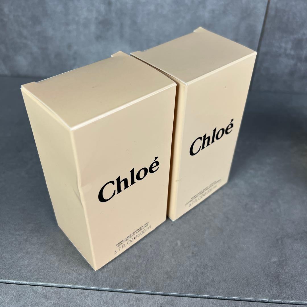 未使用　クロエ　ボディローション　シャワージェル　スキンケア2個セット