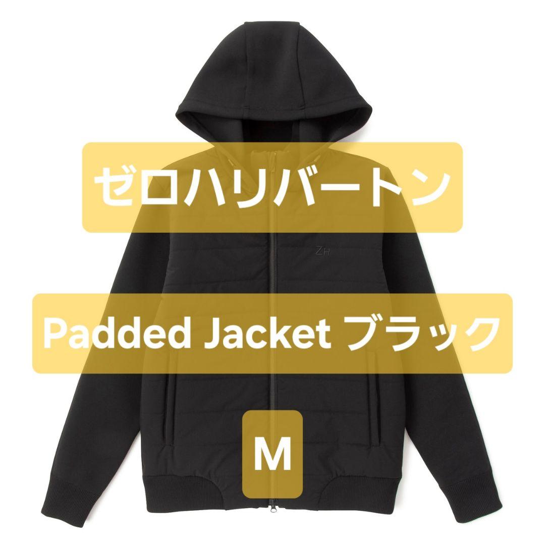 ゼロハリバートンゴルフ ZHG-A14 中綿+セータージャケット Mサイズ 黒