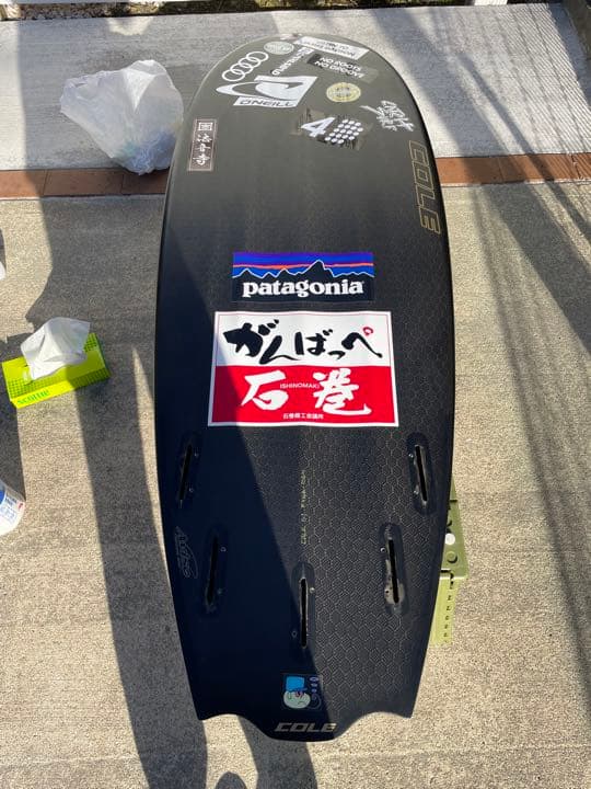 最終値下　aviso製 bd3 サーフボード　ファンボード　カーボンフィン