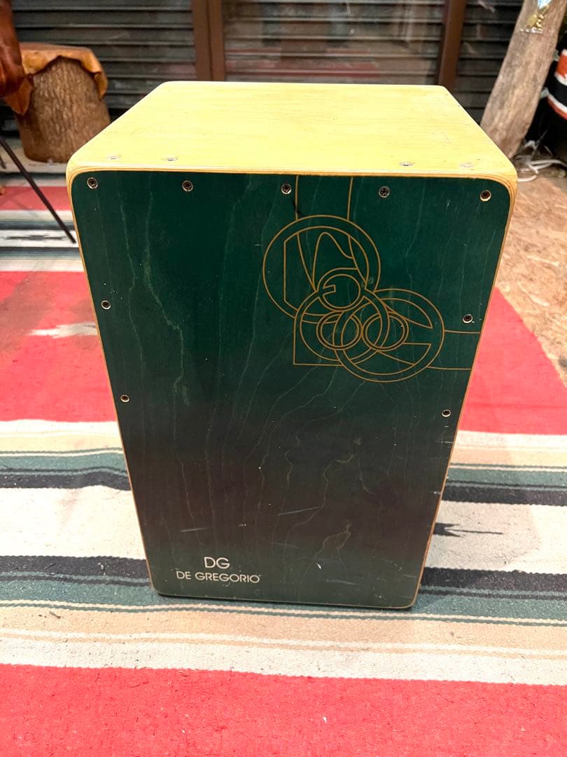 DE GREGORIO カホン 緑/ナチュラル