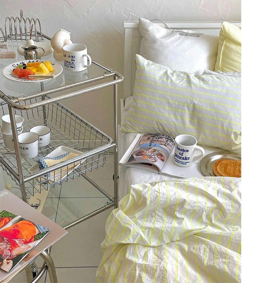 O'gre オグレ モジュール 3段トロリー バスケット ワゴン 組立不要♪