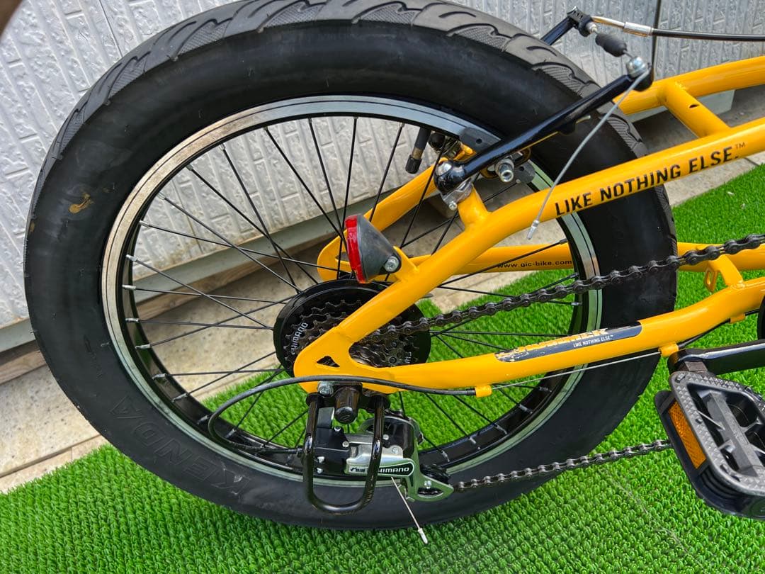 HUMMER 折りたたみ自転車 20インチ 6変速