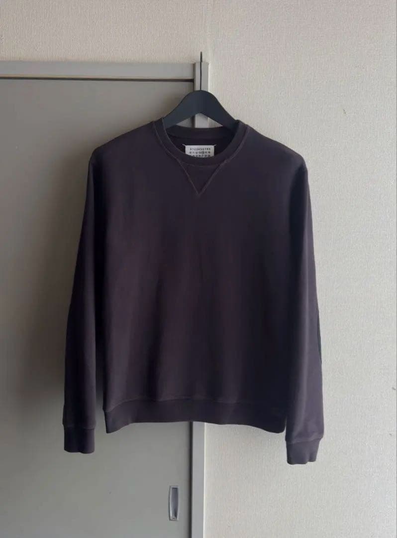 トップス MAISON MARGIELA ELBOW-PATCH SWEAT