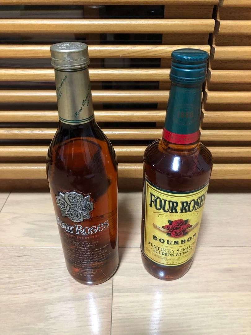 古酒Four Roses フォアローゼス　プラチナ イエローラベル 2本セット