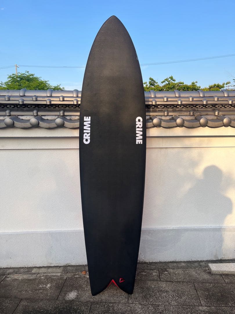CRIME クライム　ロングフィッシュ　サーフボード 7'10\