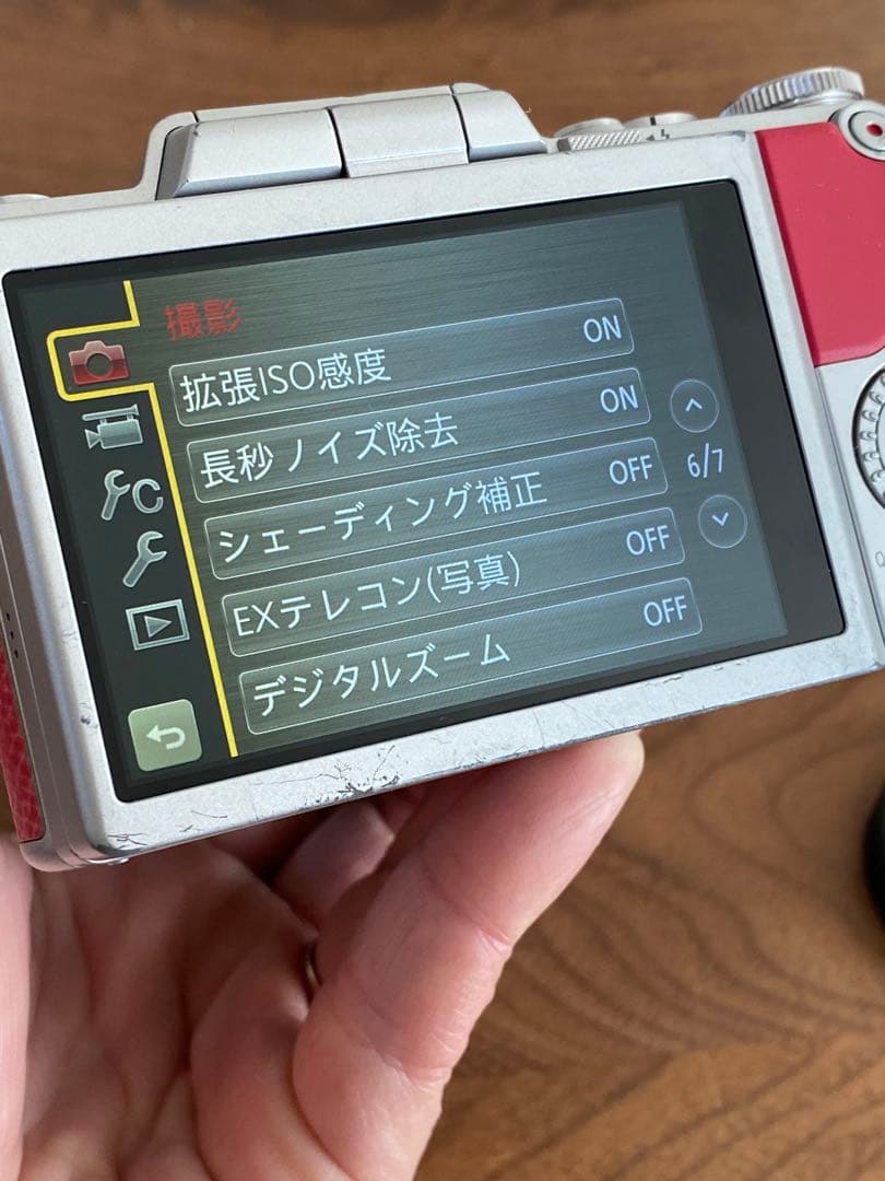 Panasonic LUMIX GF7ミラーレスカメラ 14-42mm 動作品