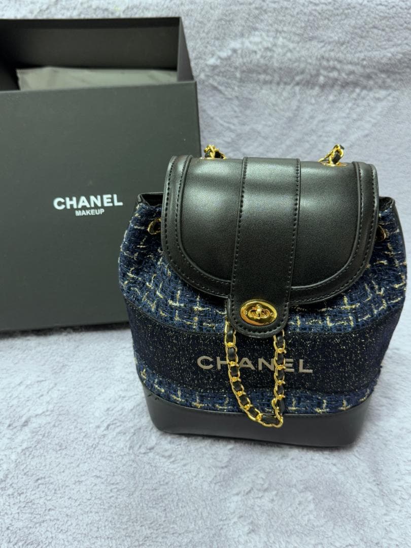 多機能性 ✨VIP限定✨デニムレザー ショルダーバッグ