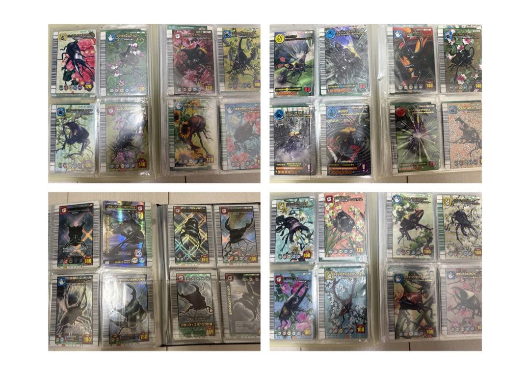 ☆*☆様 ムシキングカードコレクション　金28枚・銀42枚・銅220枚以上 その