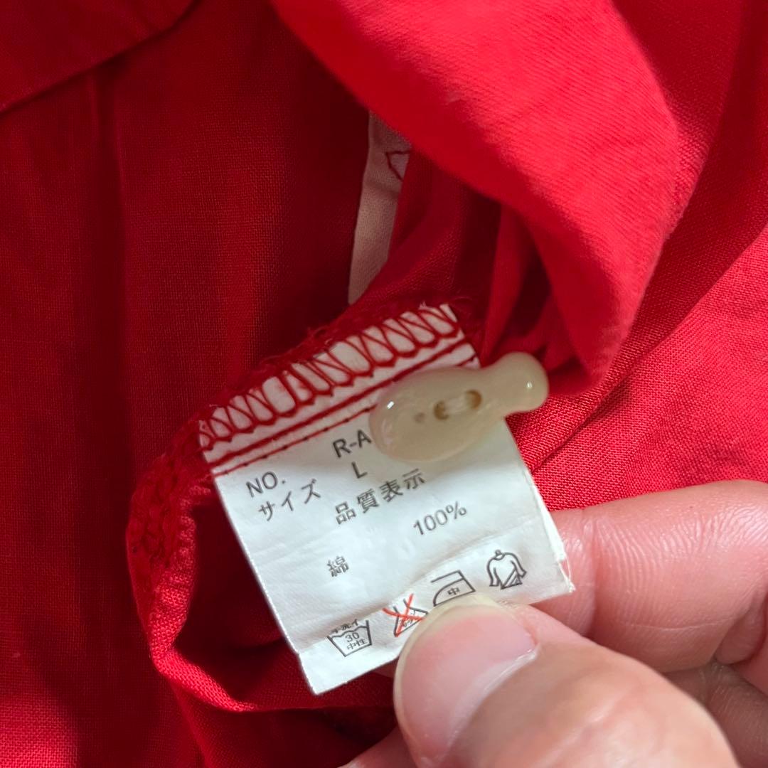 希少　ROUND1 ボーリングシャツ　企業　Lサイズ　当時物　ラウンド1