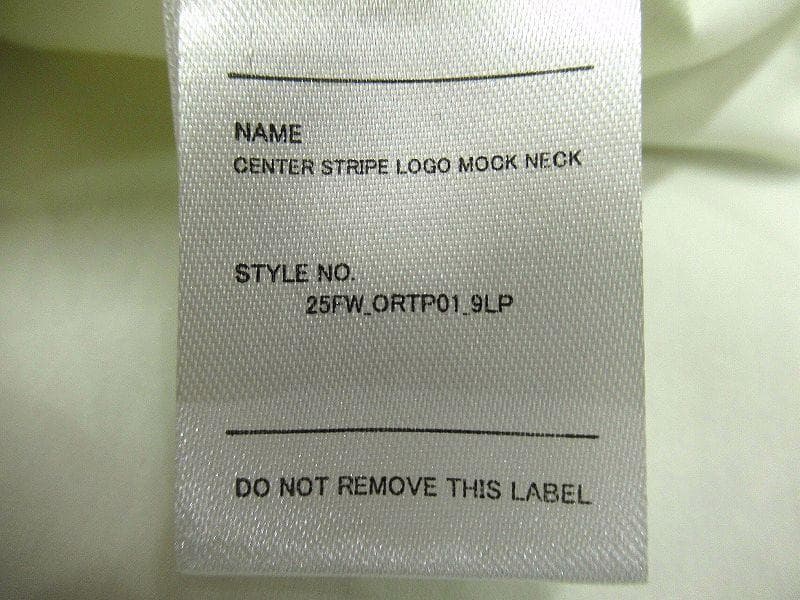 XL 25AW ほぼ未使用 ラフロッグ ストレッチ モックネック 長袖 Tシャツ