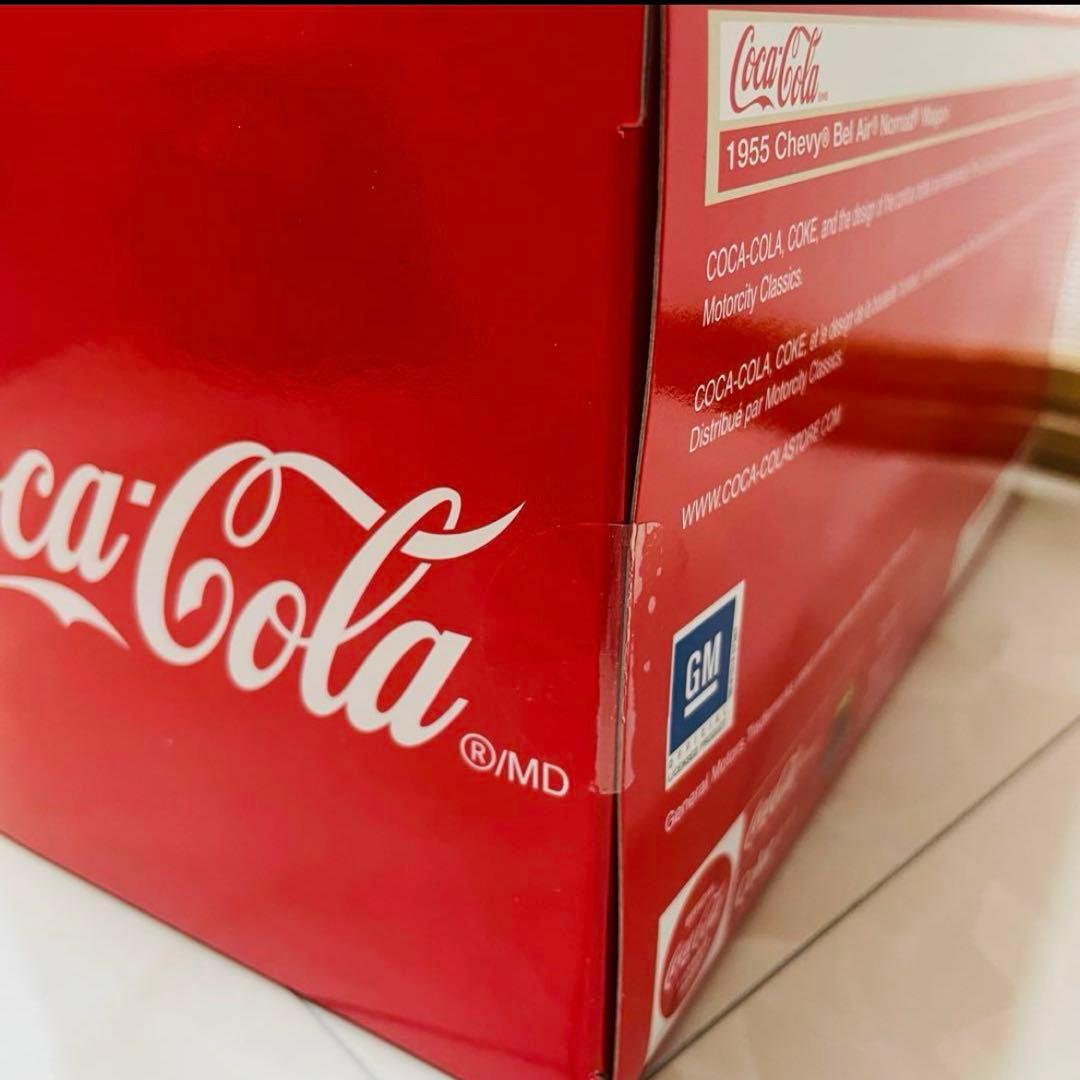 激レア！【新品未開封】1955 シェビーベルエアノマドワゴン コカコーラミニカー