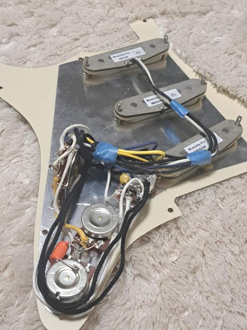 ストラトキャスター　SSSアセンブリ　ML Proピックアップ