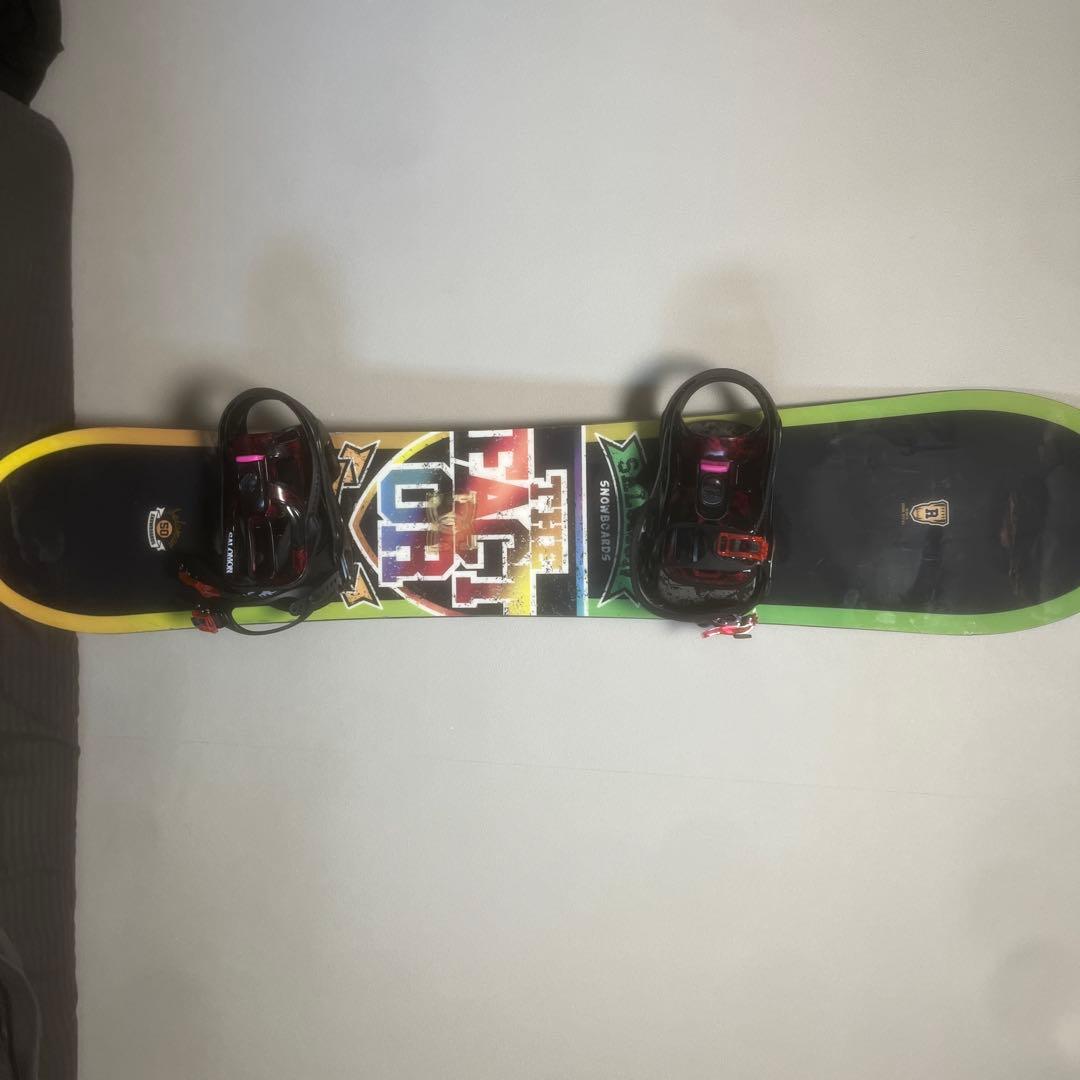Salomon The Fact スノーボード バインディング付き