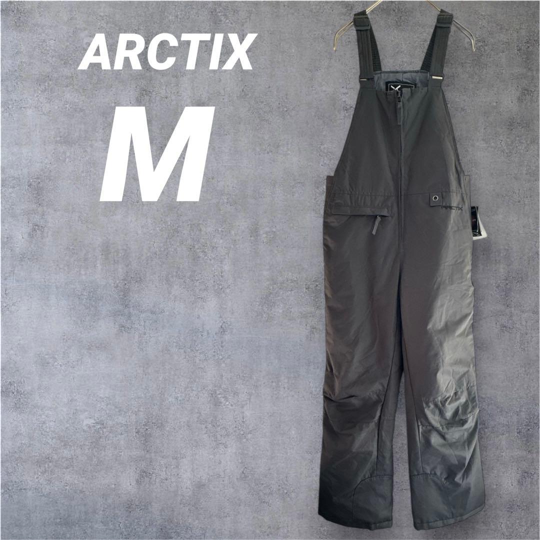 美品✨ ARCTIX キッズ スキーウェア ビブオーバーオール M チャコール