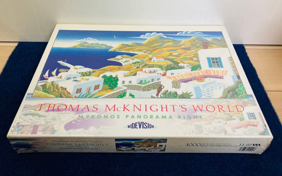 【新品・未開封】ミコノス　ダブルパノラマ　ライト　ジグソーパズル　1000ピース