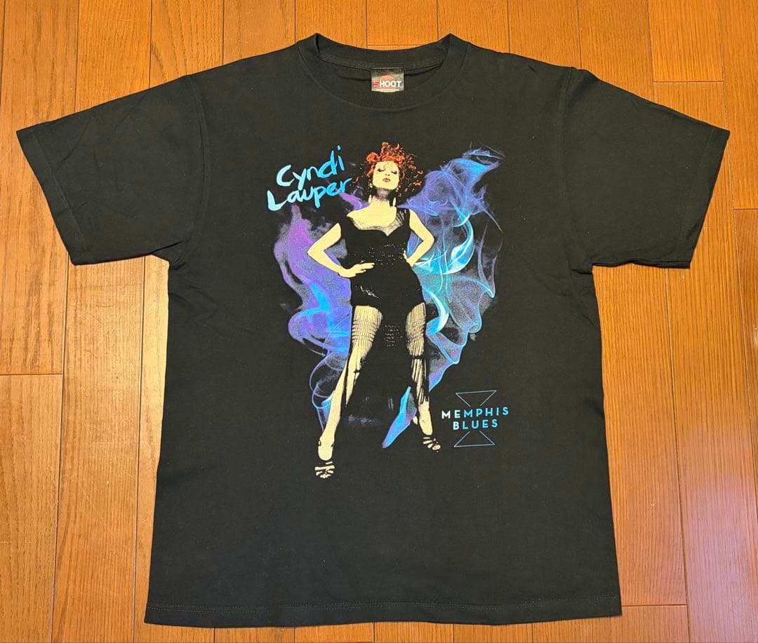 Cyndi Lauper シンディ・ローパー Tシャツ 2013年 来日