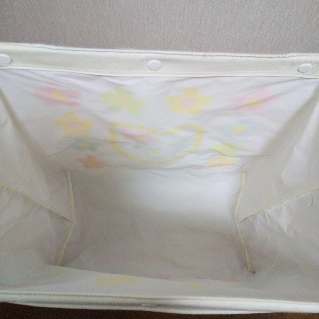 キティ ランドリーバスケット & 洗濯バサミ入れ 1998年 カオハナ