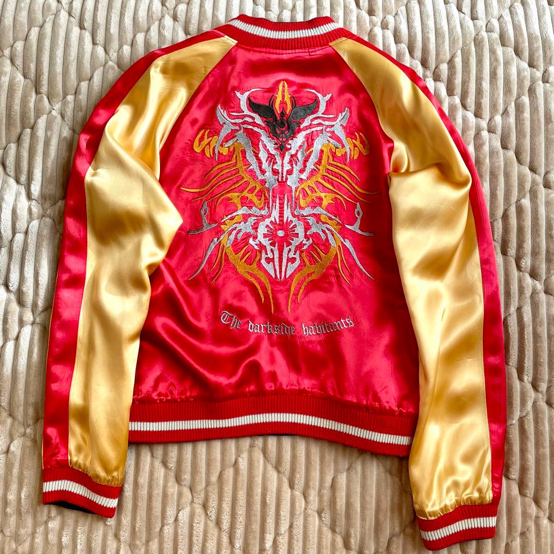 GACKT スカジャン リバーシブル 年代物 USED mediumサイズ レア