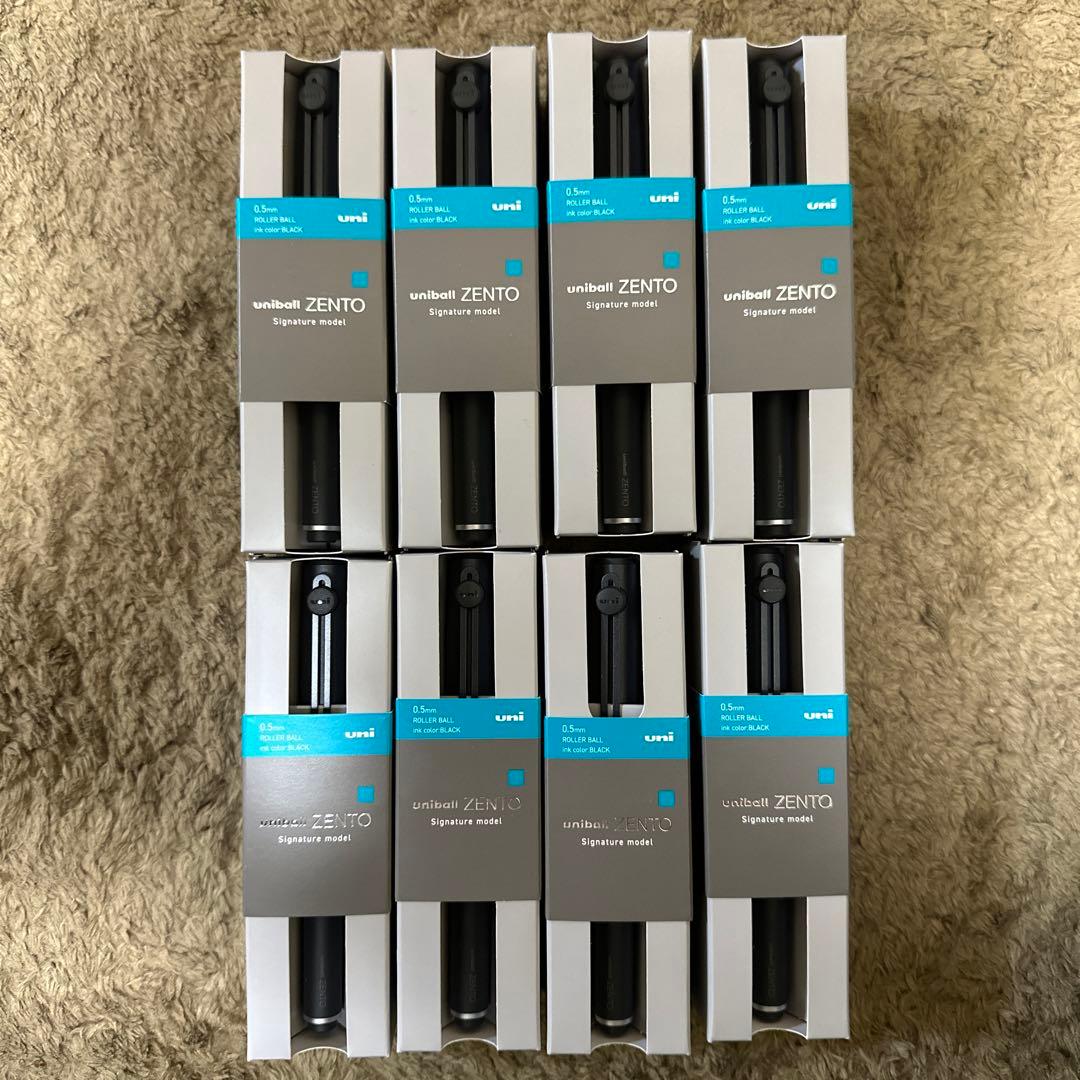 uni ZENTO Signature model ボールペン　8本セット