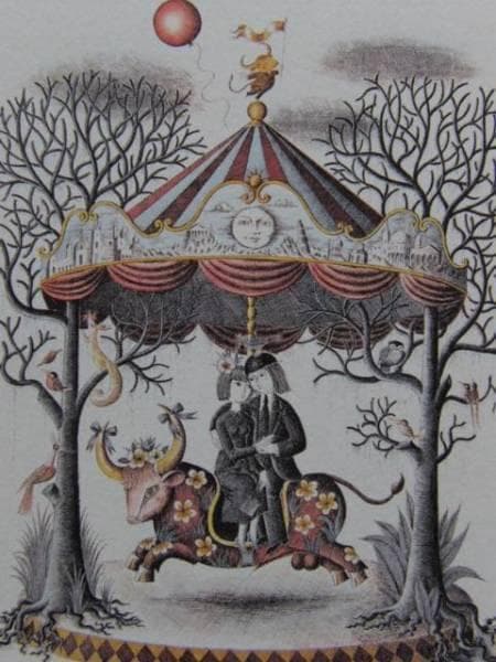 レイモン・ペイネ、牡牛座、希少な画集より、新品高級額・額装付