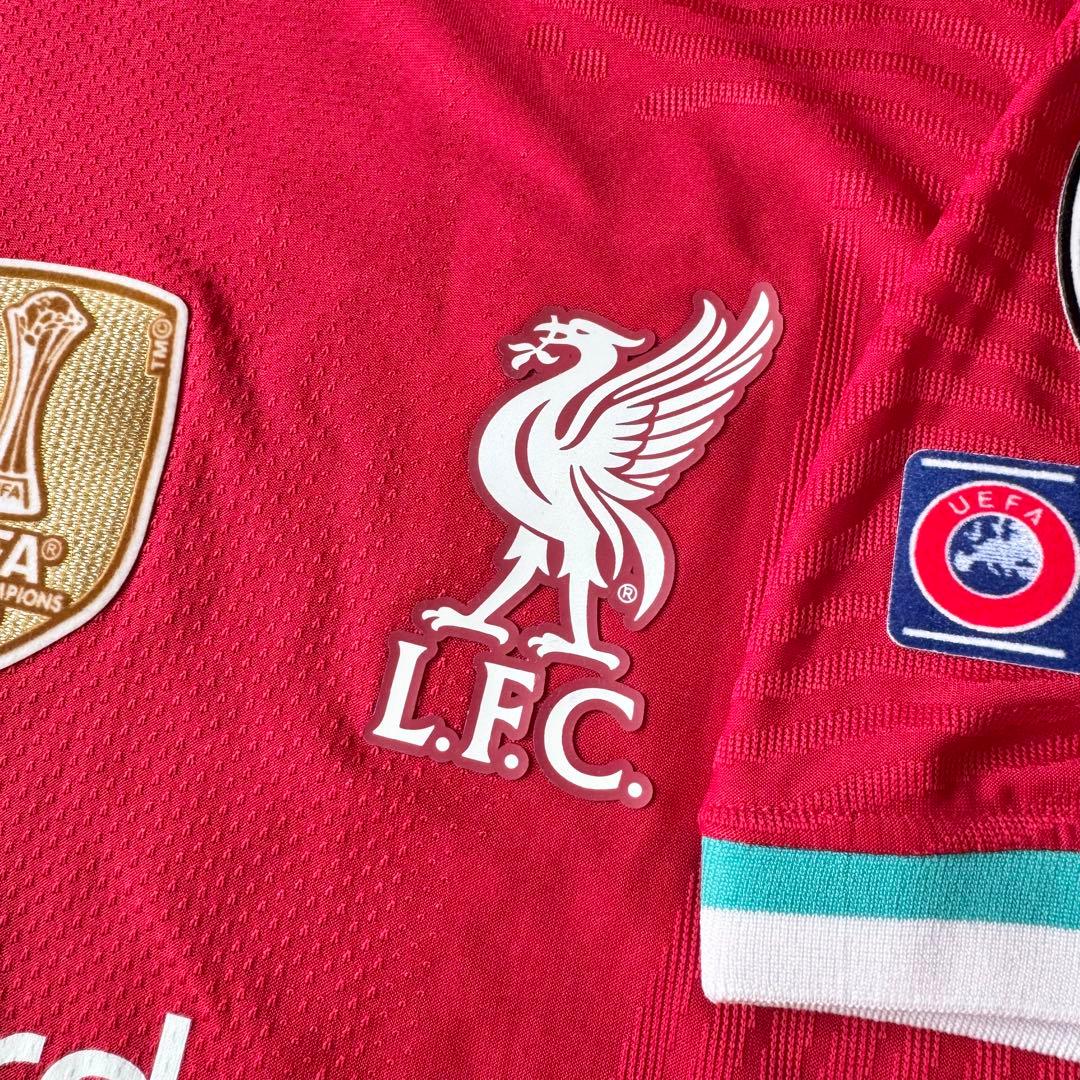 【CLフルパッチ＆選手支給用】南野拓実 ＃１８ リヴァプール ２０／２１（H）