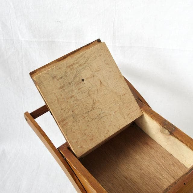 フランス製　アンティーク　ソーイングボックス