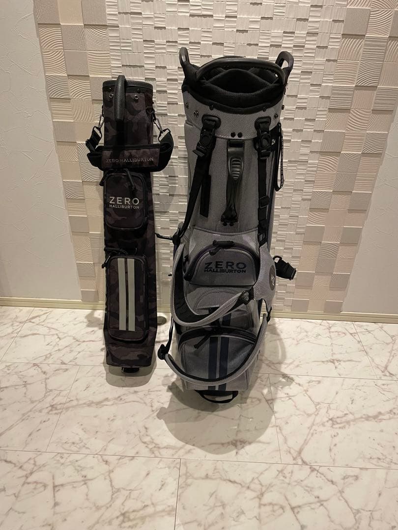 ZERO HALLIBURTON 4点キャディー　セルフ　トラベルアイアンカバー