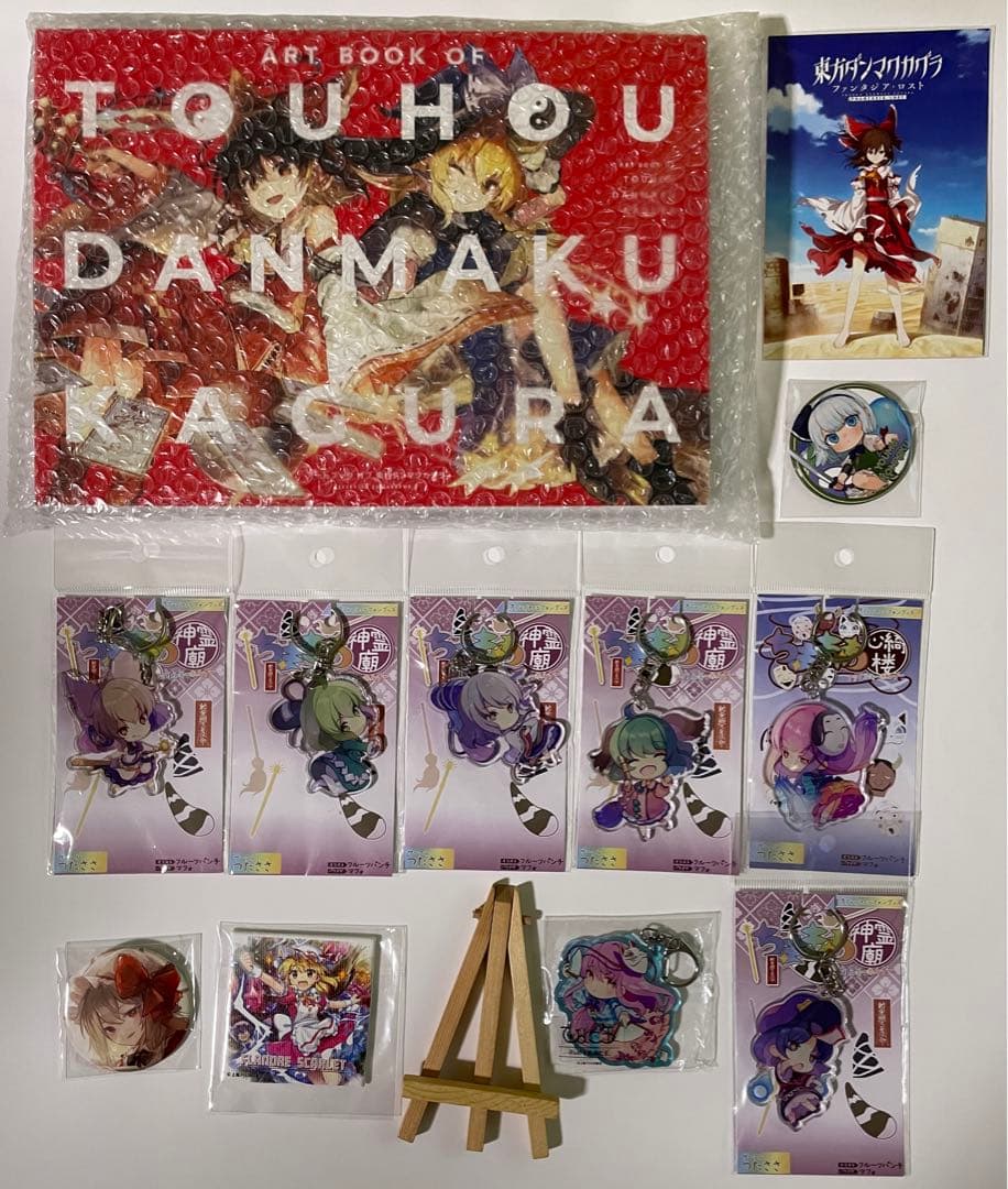 東方ダンマクカグラ　アートブック　ポストカードグッズ　まとめ売り　バラ売り不可