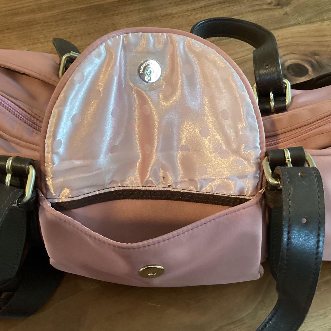 PORTER フルートケース ピンク ハンドバッグ　ショルダーバッグ　2way