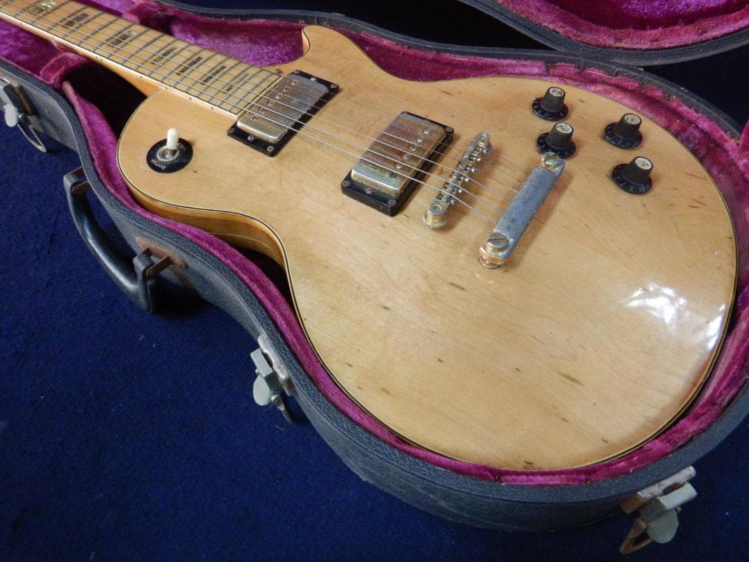 エレキギター ナチュラル ハードケース付き