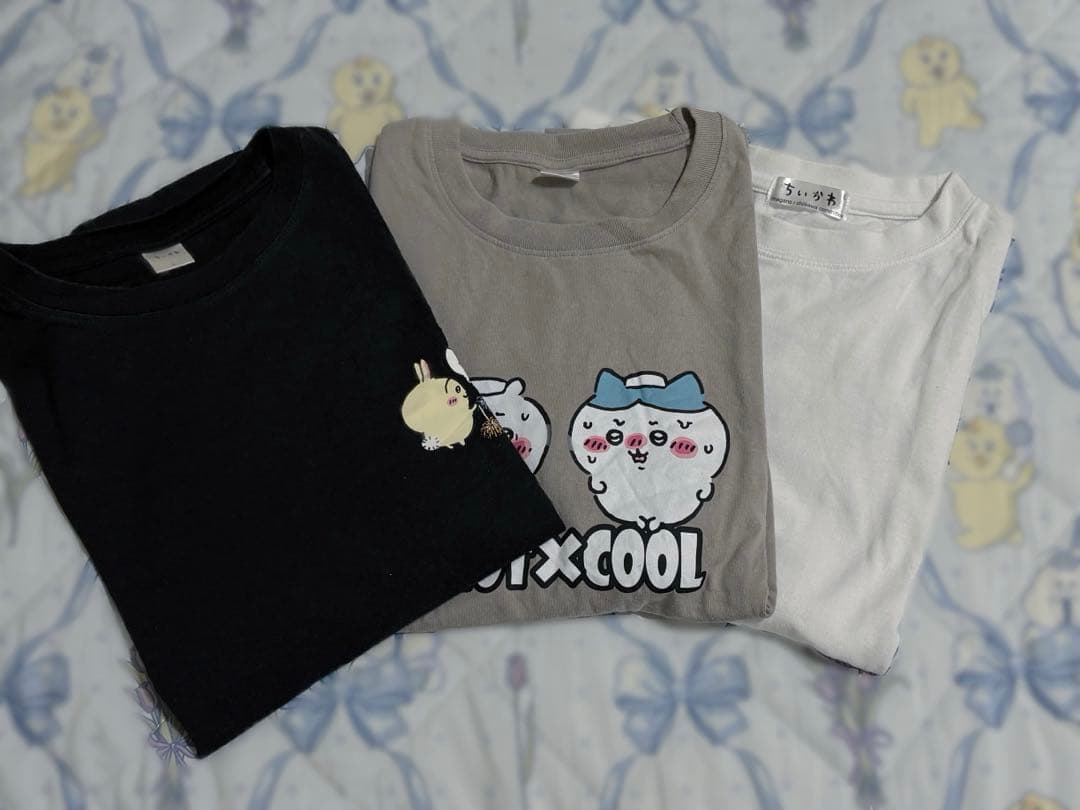 ちいかわTシャツ3点セット＋‪ハーフパンツ