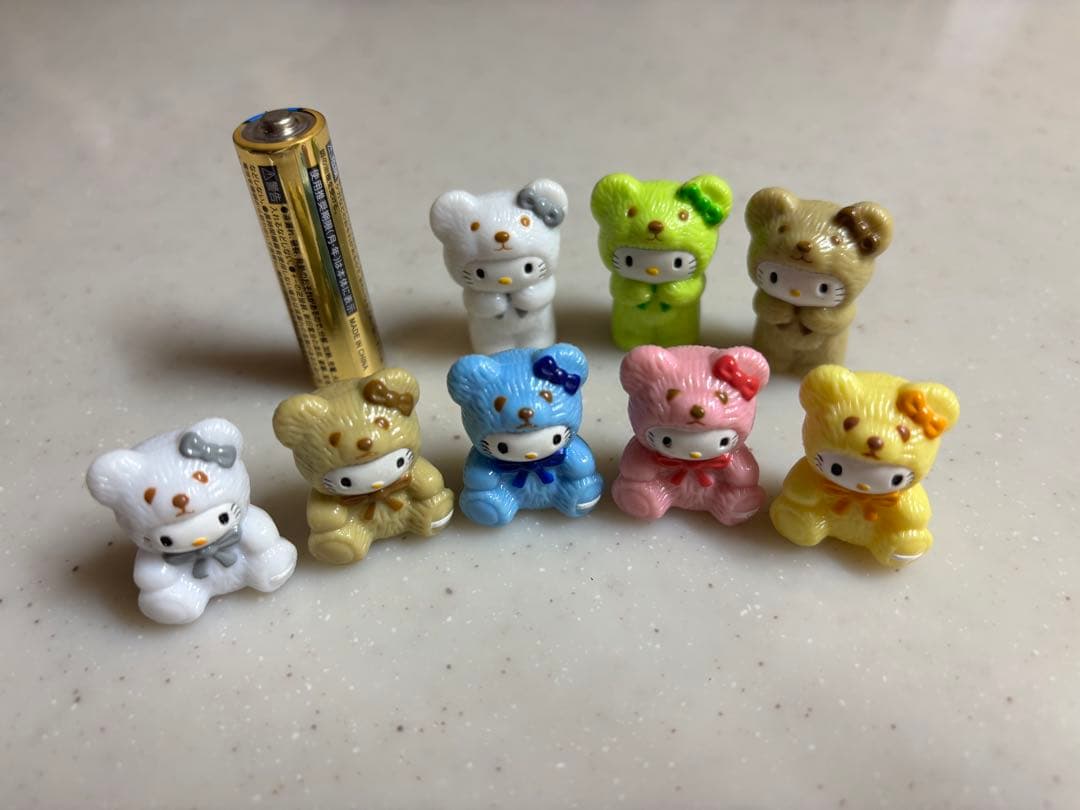 ハローキティテディベア8体セット
